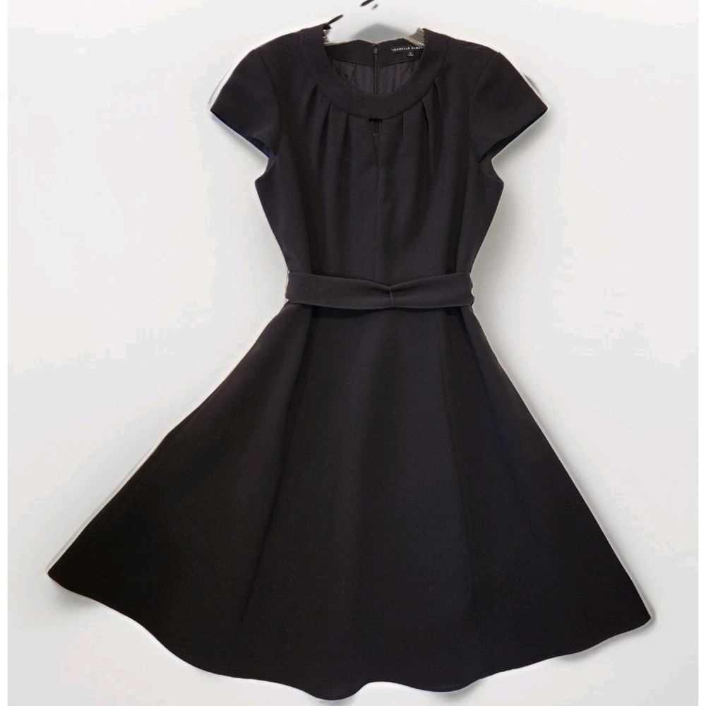 Isabella Demarco Midi Dress Size 10 Chocolate Brown Cap Sleeve‎